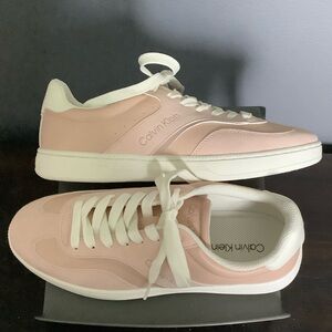 Calvin Klein pink sneakers. NEW